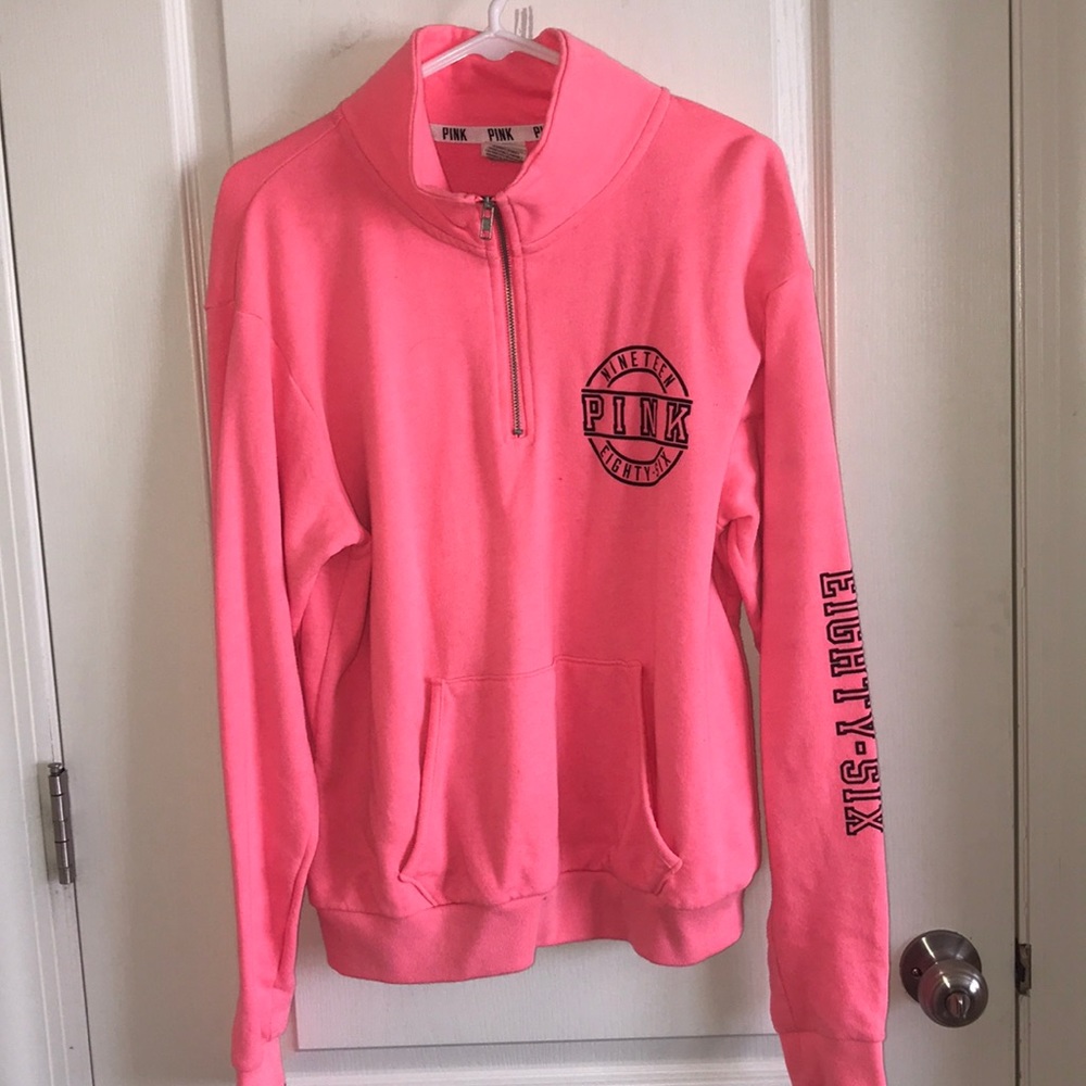 PINK quarter zip
